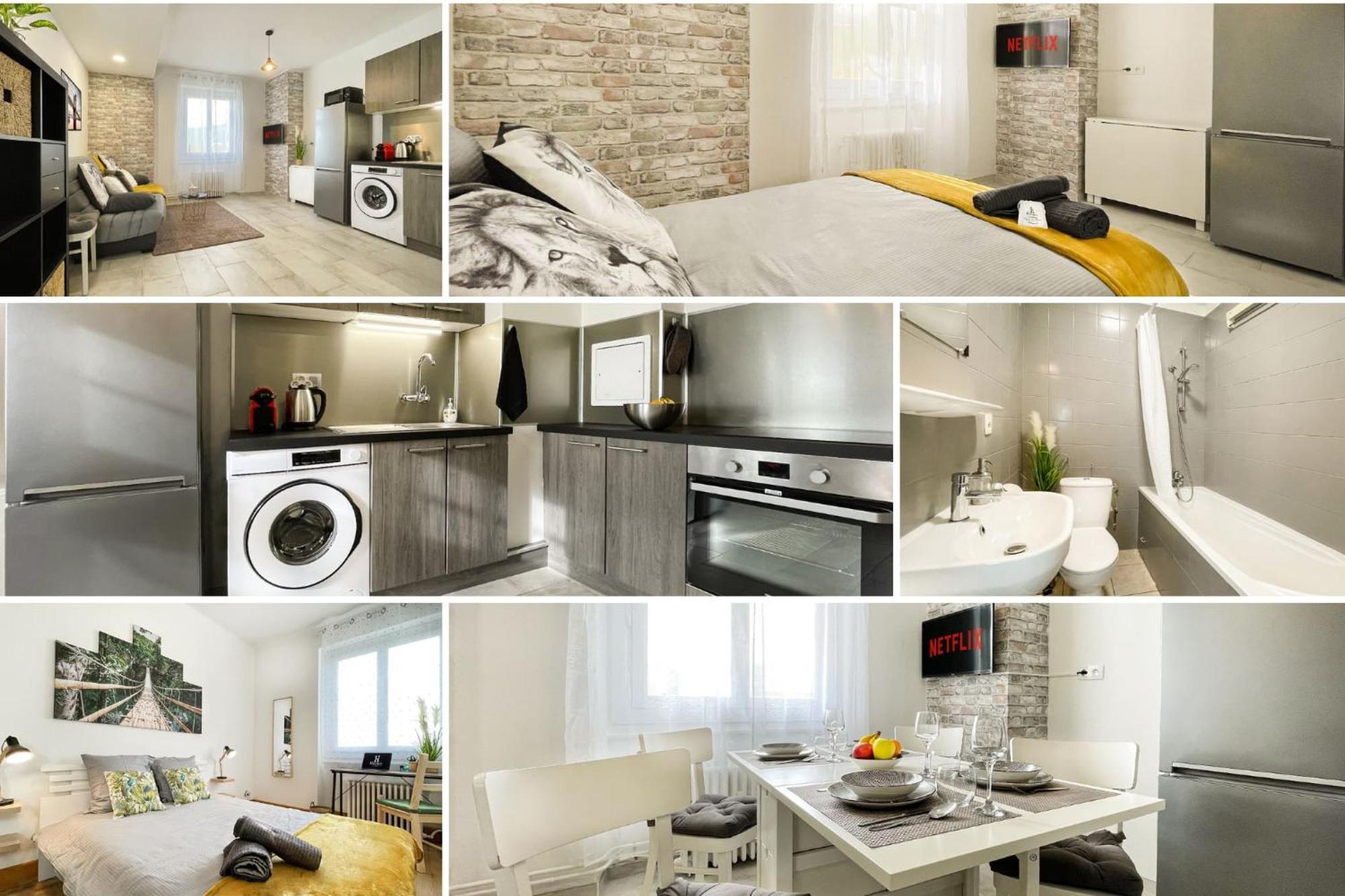 Homey Keola - Parking Prive Gratuit - Aux Portes De Geneve - Au Pied Du Tram - Appartement Avec 1 Chambre Et Un Grand Salon Avec Un Canape-Lit Ambilly Bagian luar foto